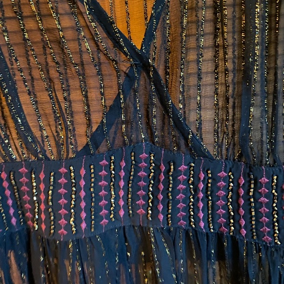 Anthropologie Floreat Annecy sheer midi dress - Picture 10 of 12